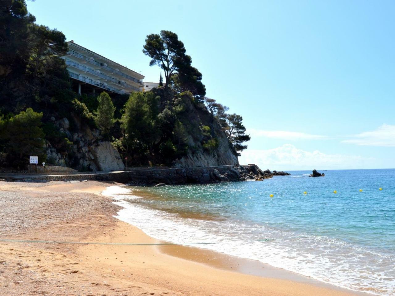 Studios Face A La Mer - Cala Llevado Tossa de Mar Kültér fotó