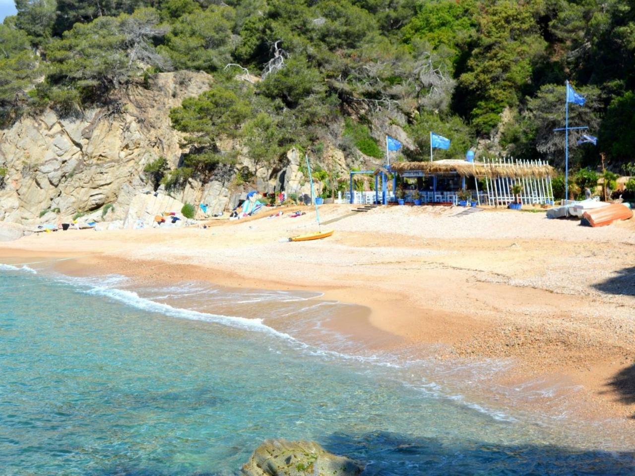 Studios Face A La Mer - Cala Llevado Tossa de Mar Kültér fotó