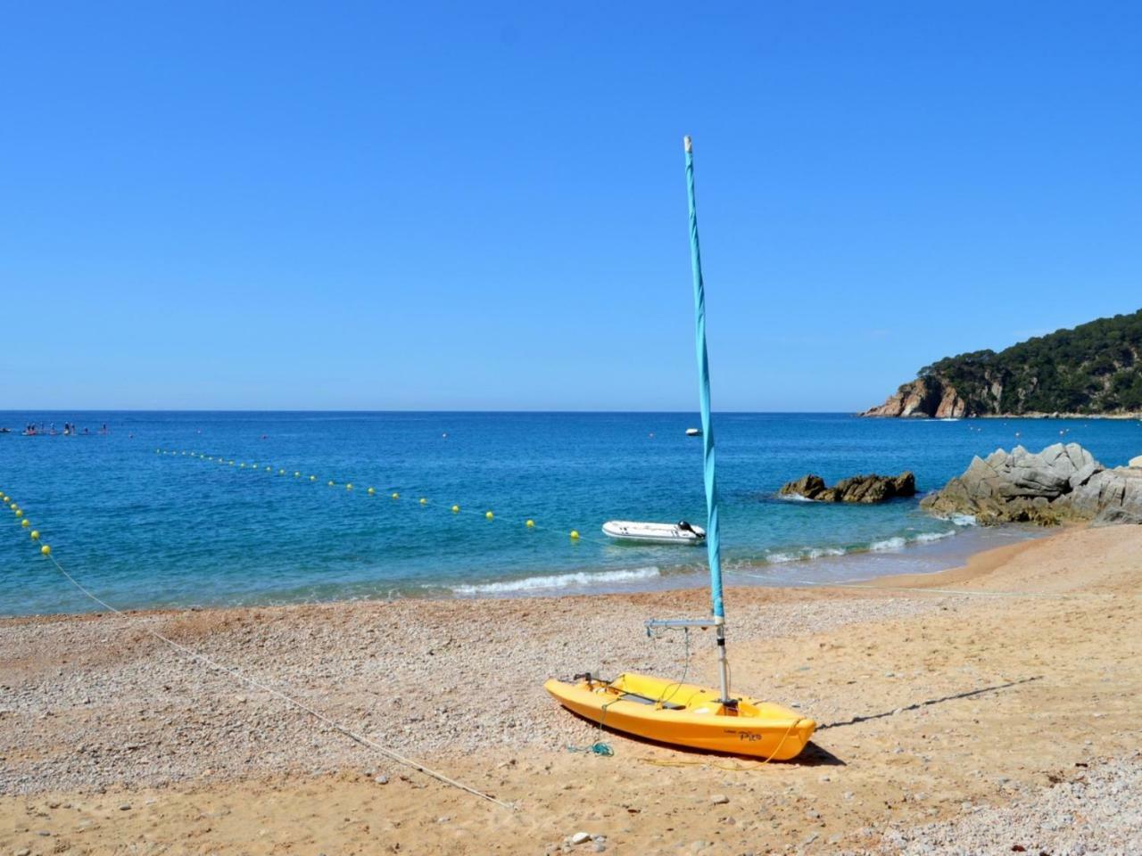 Studios Face A La Mer - Cala Llevado Tossa de Mar Kültér fotó