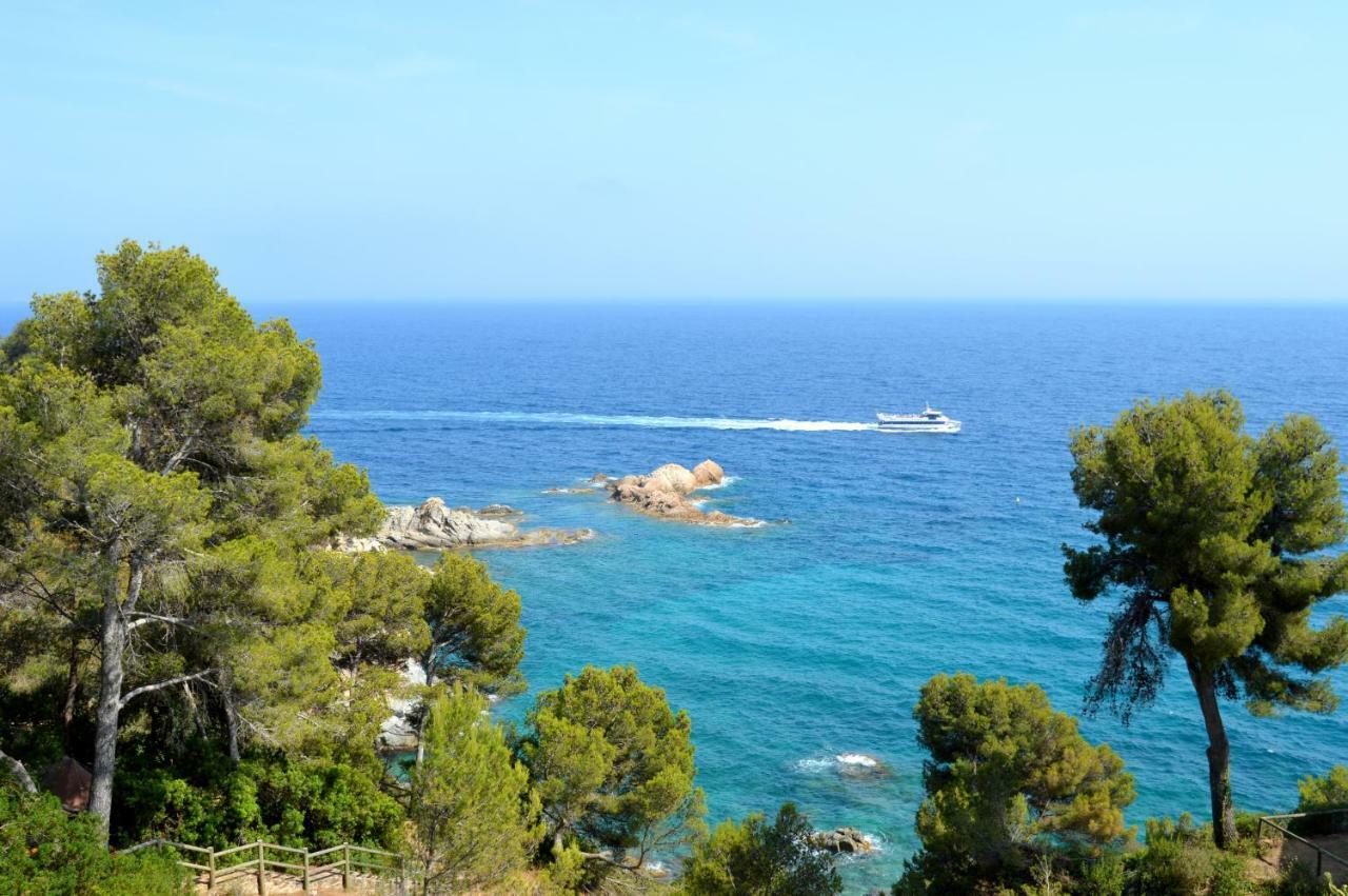 Studios Face A La Mer - Cala Llevado Tossa de Mar Kültér fotó